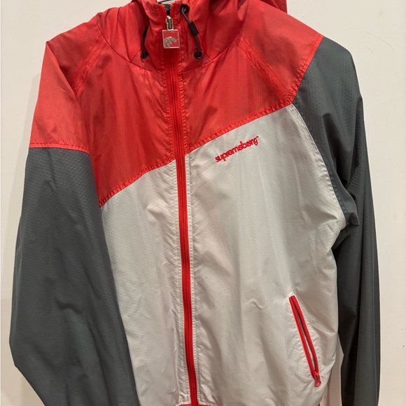 Red and Gray Kids Jacket - Picture 2 of 5